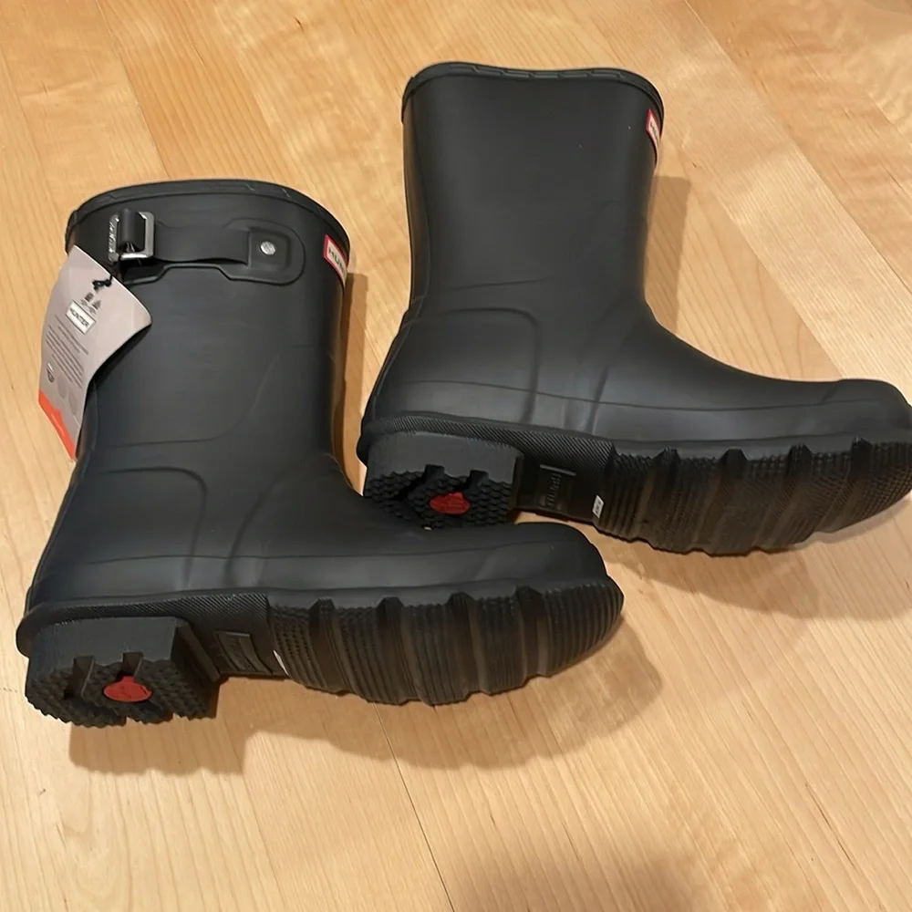 Hunter Men’s Original Insulated short rain boots size 9 NWT